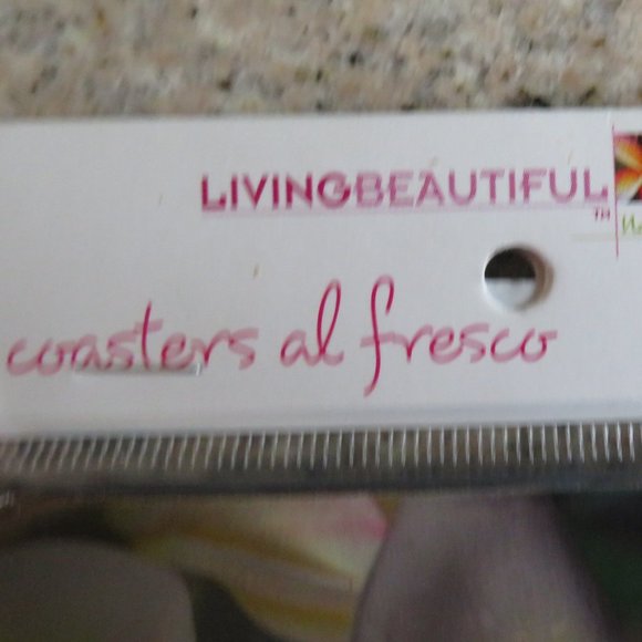 NWT PAIR AUSTRALIAN COASTERS LIVING BEAUTIFUL (K50) - Picture 5 of 6